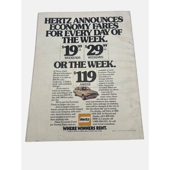 Vintage Piedmont Airlines Pace Inflight Magazine January / February 1981 - Picture 2 of 9